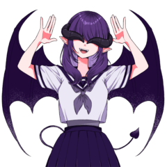 Devil high school girl