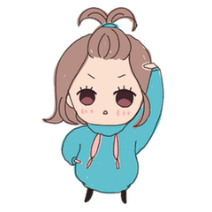 パーカー好き女の子