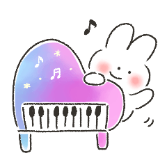 The bunny piano