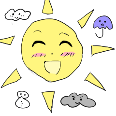 use it every day cute weather stickers