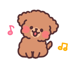 fluffy toy poodle anime