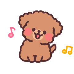 fluffy toy poodle anime