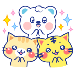A lot of cats×Uetan Stickers