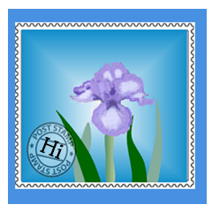 Flower sticker for you