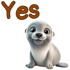 Cute Sea Animals (Eng Ver.) – LINE stickers | LINE STORE