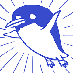 Little penguin Blue [Revised ver.]