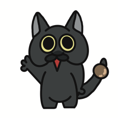 Gray cat Bubble