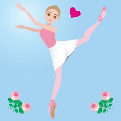 Lovely Dancers Stickers