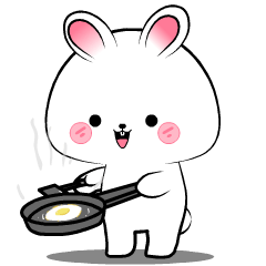 Miki The Rabbit : Pop-up stickers