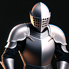 realistic knight