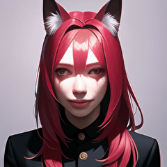 realistic demon fox