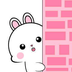 Lovely Rabbit 7 : Pop-up stickers