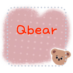 Qbear心情訊息對話框！