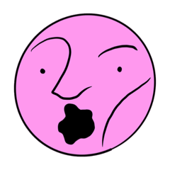 Pink Circular face