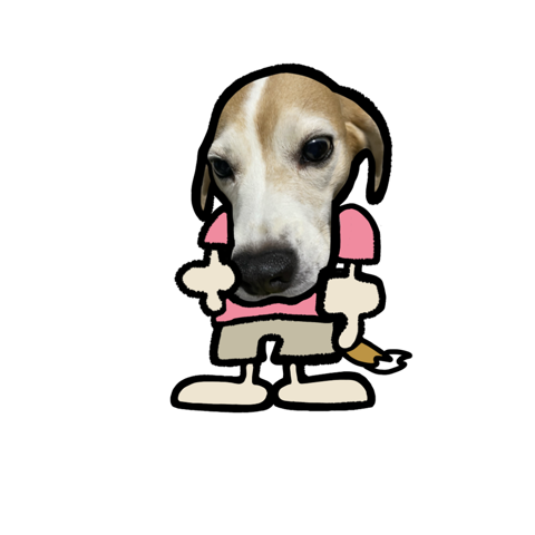 Beagle dog pop-up (daily conversation)