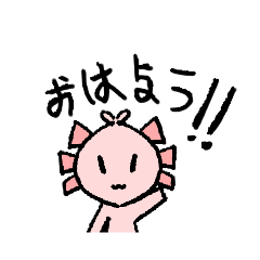 かわいい小さなサンショウウオ