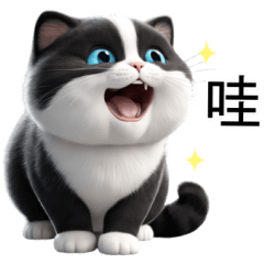 Tuxedo Cute Cat TuaTueng (TWN)
