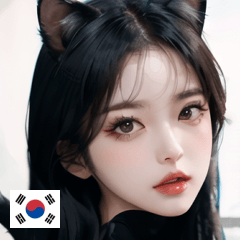 KR sexy black cat