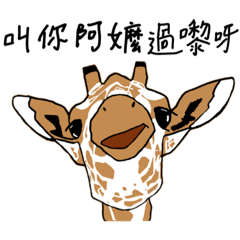 Giraffe friendship and love (Cantonese)