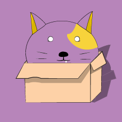 Cat ball in the box