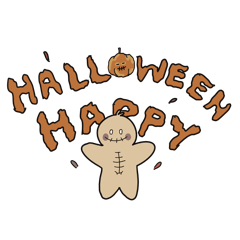 Halloween ghost cookie