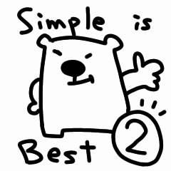 From MORI NO OKURIMONO simple bear 2