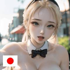 JP sexy bunny girlfriend