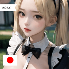 JP Sexy pigtail maid MQAX