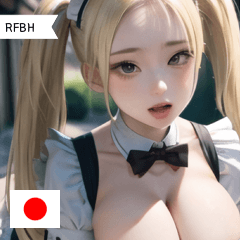 JP sexy beautiful maid RFBH