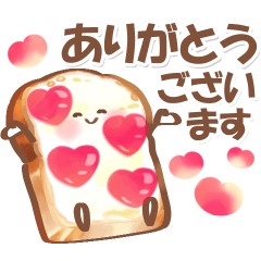 Cute food sticker01