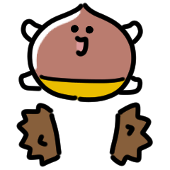 Chestnut anime Sticker