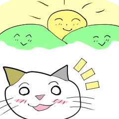 Weather cat telling the weather2