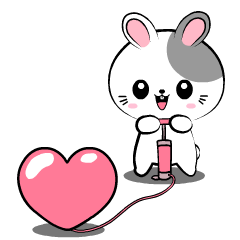 Marble The Rabbit : Animated Stickers