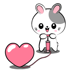 Marble The Rabbit : Animated Stickers