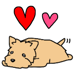 Dog Stamp Cairn Terrier