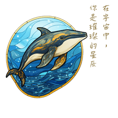 希亞的海洋世界-心靈雞湯-鯨魚篇