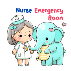 Nurse & Elephant