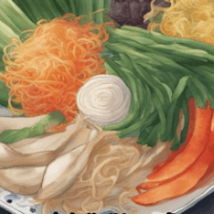 Korean popular cuisine