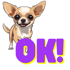 Cute Pup Expressions Stickers