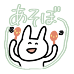 Yuru-usagi Daily sticker