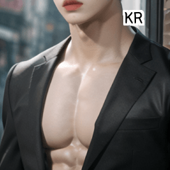 KR muscle abs boyfriend  A