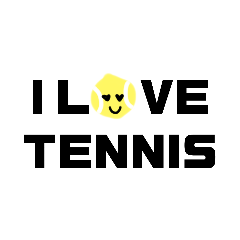 テニスするマンゴー/Mango Playing Tennis