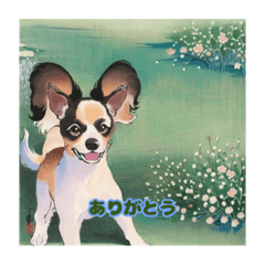 dog ukiyoe