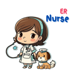 Nurse & Dog
