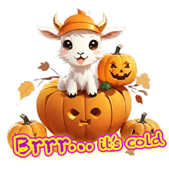 Halloween goat