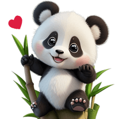 Cute Panda Alert!Mini