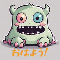 Adorable Monster Stamps