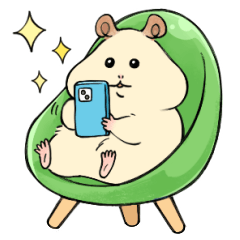 Hamster's daily life Sticker 2