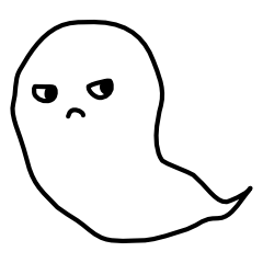 Angry little ghost