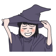 I'm a witch who studies magic.